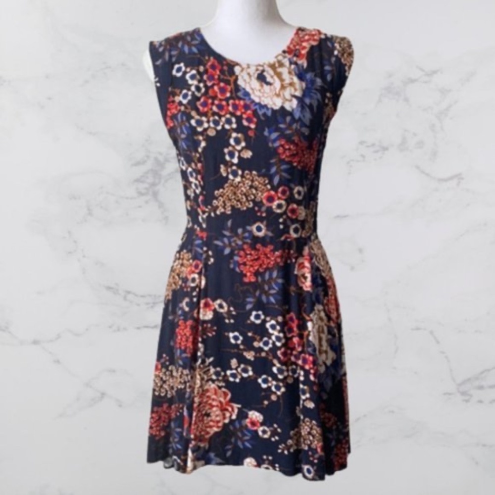 Sunny Girl (Anthropology) Floral Dress Size S